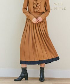 BEIGE， 【WEB限定】MAKALU / プリーツスカート