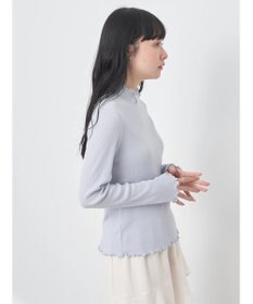 earth music&ecology ラメハイネックプルオーバー