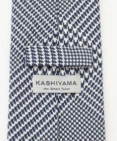 KASHIYAMA KASHIYAMAオリジナル【JAPAN MADE】グレンチェックネクタイ