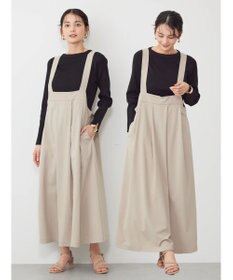 AMERICAN HOLIC 丈違いフロントタックジャンバースカート