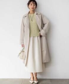 23区 【先行予約】コンビカラー オーバル イヤリング