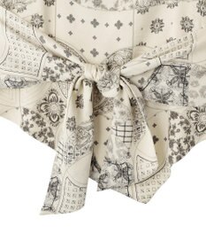 YECCA VECCA スカーフ柄オーバーキャミ