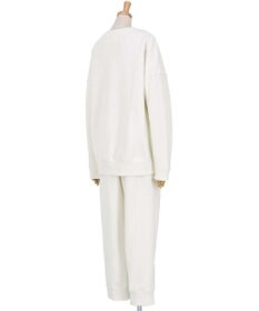 une nana cool 【綿100%】あくびのお嬢さんの裏毛プルオーバー