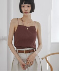 WEGO 【ANGIE VINTAGE/SMLサイズ展開】ストラップカップ付きベアキャミソール