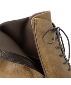 MODE ET JACOMO <D'ICI>チャンキーヒールレースアップショートブーツ