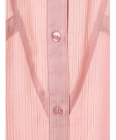 earth music&ecology ウエストドロストシアーシャツ