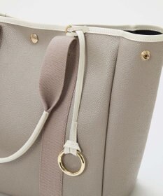 TOPKAPI 【Breath TOPKAPI】SCOTCH GRAIN スコッチグレイン ロングハンドル 2way トートバッグ チャーム付き　A4