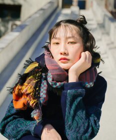 POLS Breeze モヒカンウールストール