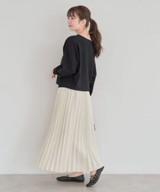 Green Parks 洗える　Ｖネックドルマンニットプルオーバー