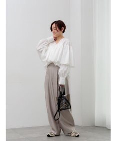 Te chichi ビッグフリルブラウス