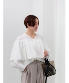 Te chichi ビッグフリルブラウス