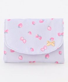 ANY KIDS 【Strawberry Collection】いちご総柄移動ポケット ラベンダー