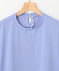 組曲 【汗ジミ防止・撥水】GIZAプレーティング天竺フレンチスリーブ カットソー