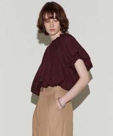 NAVE 【Nave 　洗える・接触冷感】クロップドジャージーブラウス