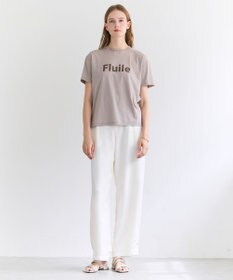 BEIGE， STELLERITE / コットンロゴTシャツ