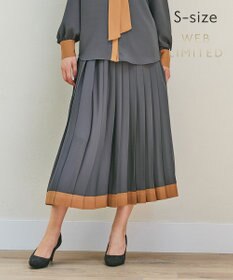 BEIGE， 【WEB限定・S-size】MAKALU / プリーツスカート