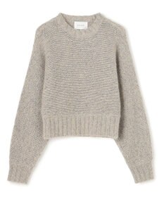 BEIGE， MARANA / モヘア混ミックスドルマンニット