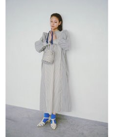 Green Parks ＫＢＦ　ストライプシャツワンピース