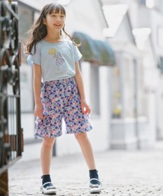 組曲 KIDS 【110-140㎝】サマーフラワー ショートパンツ