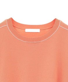 Green Parks アンチピリングライン入りニットプルオーバー