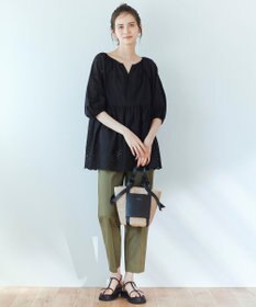 VIOLAd'ORO MIRO レザーポケット ハンドバッグ / 23区 | ファッション