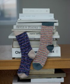 TRICOTE かすりモールソックス