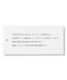 ANY ヨーロピアンリネンハーフスリーブシャツ