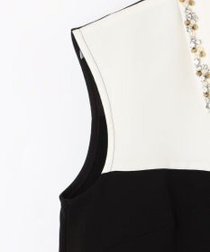 GRACE CONTINENTAL カラーブロックシャツドレス