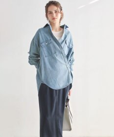 23区 ストライプキャンバス トートバッグ