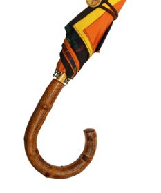 +RING 【UPF50＋】【限定/日本製】晴雨兼用傘（長ショート）YEL-CHK SR430