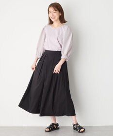 ANY 布帛コンビプルオーバー