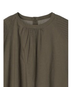 CRAFT STANDARD BOUTIQUE モチーフ刺繍ピンタックブラウス