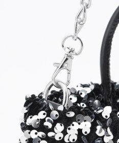 LA BAGAGERIE 【MONICA】スパンコール2WAYミニトート