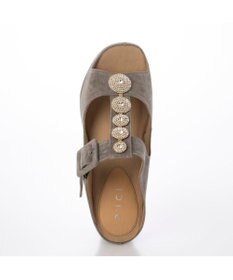 MODE ET JACOMO <D'ICI>ビジューモチーフTストラップサンダル