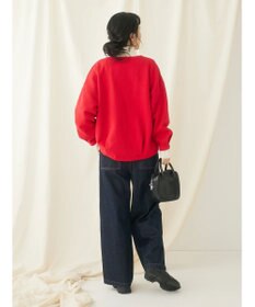 CRAFT STANDARD BOUTIQUE 裏起毛リングドットカーディガン