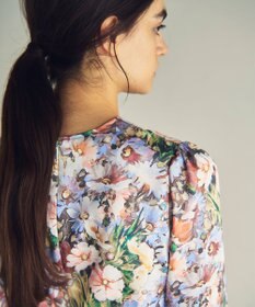 GRACE CONTINENTAL グラデフラワープリントトップ