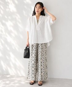 CRAFT STANDARD BOUTIQUE ナチュラルワッシャーブラウス【WEB限定カラー有り】