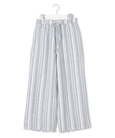 J.PRESS YORK STREET 【WOMEN】コットンリネン　ワイドパンツ