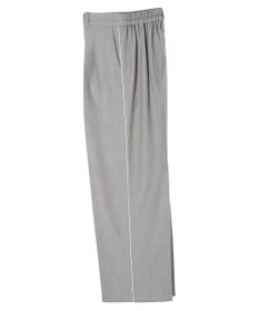 Green Parks パイピングサイドラインワイドパンツ