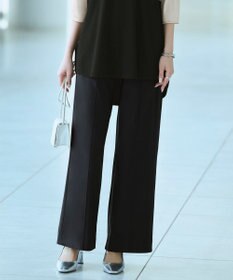 ICB L 【WEB限定カラーあり】マットスキューバ トラックワイドパンツ ブラック