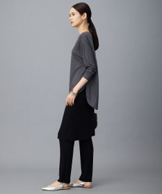 自由区 L ブラウスライクジャージー カットソー