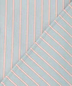 J.PRESS LADIES ストライプジャージー フリル カットソー