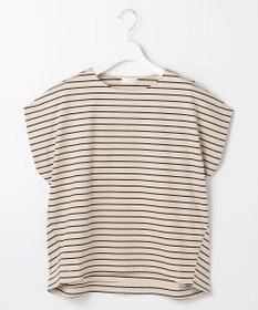 ANY SIS L 【シルクタッチさら魅せTシャツ】後ろコクーン プルオーバー
