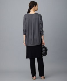 自由区 L ブラウスライクジャージー カットソー