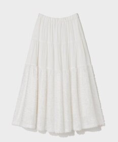 GRACE CONTINENTAL フェザージャガードコンビスカート