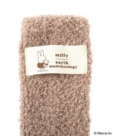 earth music&ecology 【予約】miffy/earth タグ付モコモコソックス