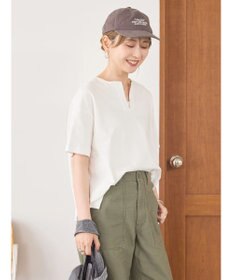 AMERICAN HOLIC カフタン５分袖カットプルオーバー