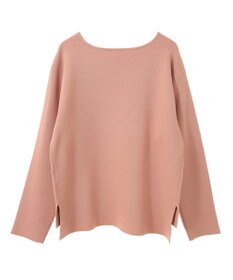 YECCA VECCA ミラノリブ金釦ニット