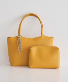 earth music&ecology 【軽量】チャーム付きトートバッグ