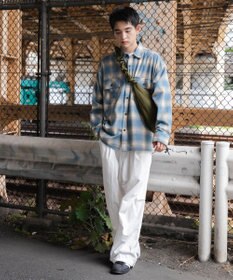 WEGO 【ユニセックス着用ITEM】ハーフムーンドロストショルダー